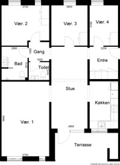 Photo 1. Apartment, Fyrkildevej, Aalborg Øst 