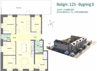 Photo 14. Apartment, Vestfløjen, Brønshøj 