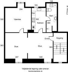 Photo 2. Apartment, Lille Nygade, Horsens 
