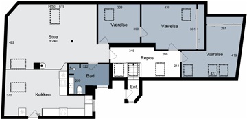 Billede 19. Lejlighed, Brogade, Næstved 