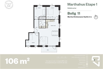Billede 23. Lejlighed, Martha Christensens Vej, København S 
