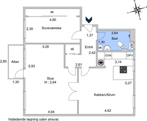 Photo 12. Apartment, Bernstorffsvej, Hellerup 