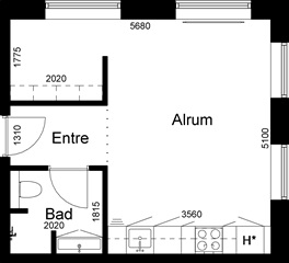 Photo 1. Apartment, Østerbrogade, Grenaa 