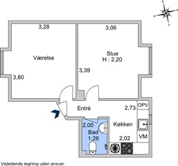 Billede 11. Lejlighed, Ladegårdsgade, Aalborg 