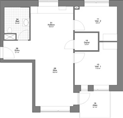 Billede 1. Lejlighed, Blichersvej, Varde 