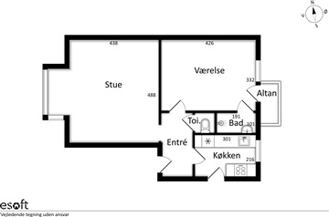 Photo 6. Apartment, Vesterbro, Aalborg 