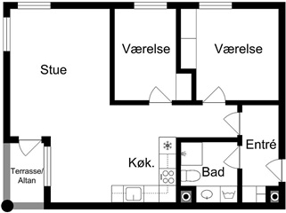 Billede 28. Lejlighed, Rørdams Have, Kongens Lyngby 
