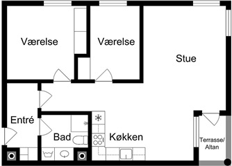 Billede 28. Lejlighed, Rørdams Have, Kongens Lyngby 