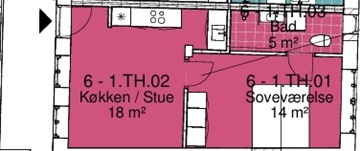 Billede 2. Lejlighed, Rådhusgade, Horsens 