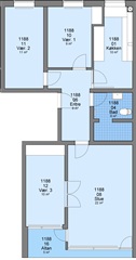 Billede 1. Lejlighed, Tinghøjs Alle, Esbjerg 