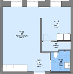 Billede 1. Værelse, Havnegade, Esbjerg 