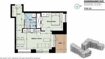 Photo 9. Apartment, Hannemanns Allé, København S 