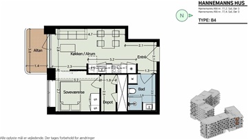 Photo 9. Apartment, Hannemanns Allé, København S 