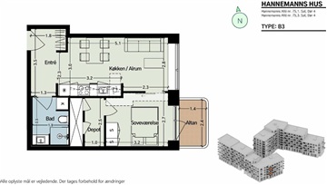 Photo 8. Apartment, Hannemanns Allé, København S 