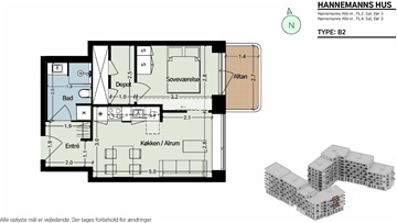 Photo 8. Apartment, Hannemanns Allé, København S 