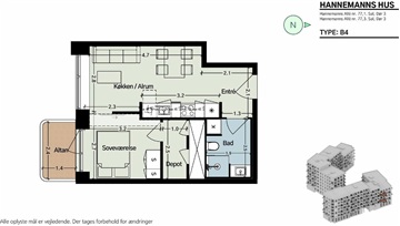 Photo 9. Apartment, Hannemanns Allé, København S 