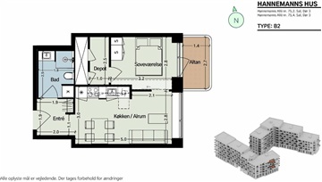 Photo 8. Apartment, Hannemanns Allé, København S 