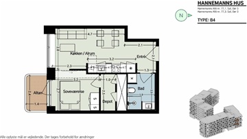 Photo 9. Apartment, Hannemanns Allé, København S 