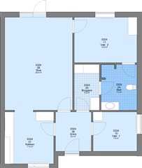 Photo 1. Apartment, Johs. Jensensvej, Karup J 