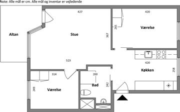 Photo 1. Apartment, Jyllandsgade, Randers C 