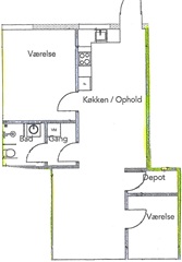 Billede 9. Lejlighed, Dumpen, Viborg 