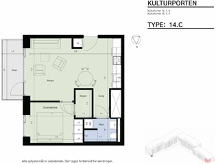 Photo 16. Apartment, Kulturtorvet, Farum 