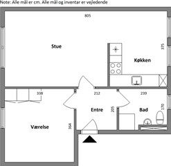 Photo 1. Apartment, Nygade, Horsens 