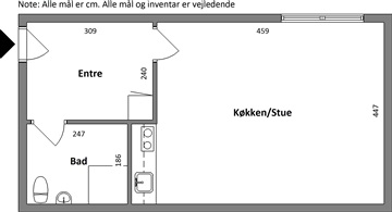 Billede 1. Lejlighed, Houmannsgade, Horsens 