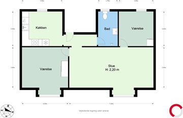 Billede 9. Lejlighed, Sønderbro, Haderslev 