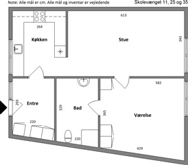 Billede 1. Lejlighed, Skolevænget, Vildbjerg 