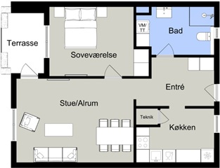 Photo 12. Apartment, Vejgård Bymidte, Aalborg 