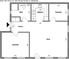Photo 1. Apartment, Torvet, Hadsund 