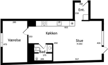 Billede 17. Lejlighed, Bisiddervej, København NV 