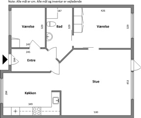 Photo 1. Apartment, Korsgårdsvej, Allingåbro 