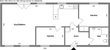 Photo 1. Apartment, Snitingshøj, Thisted 