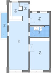 Billede 10. Lejlighed, Rughaven, Aalborg 