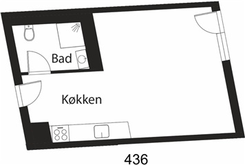Billede 12. Lejlighed, Falkevej, København NV 