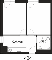 Billede 11. Lejlighed, Svanevej, København NV 