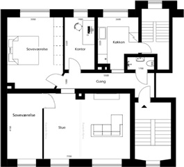 Photo 1. Room, Hveensvej, København S 