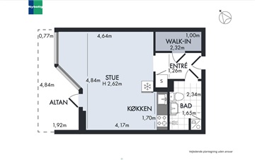 Billede 8. Lejlighed, Heimdalsgade, København N 