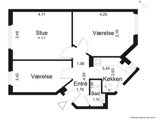 Photo 7. Apartment, Bentzonsvej, Frederiksberg 