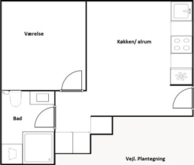 Photo 5. Apartment, Nytorv, Viborg 