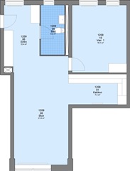Billede 9. Lejlighed, Rughaven, Aalborg 