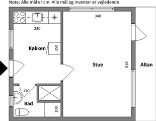 Photo 1. Apartment, Banegårdsparken, Odder 