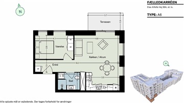 Billede 9. Lejlighed, Else Alfelts Vej, København S 