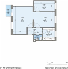 Photo 1. Apartment, Færgegården, Silkeborg 