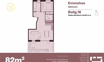 Photo 6. Apartment, Nadine Gordimers Vej, København S 