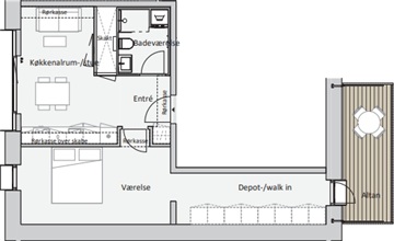 Photo 3. Apartment, Holmen, Vejle 