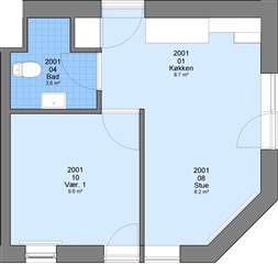 Billede 8. Lejlighed, Absalonsgade, Aalborg 