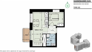 Photo 8. Apartment, Hannemanns Allé, København S 